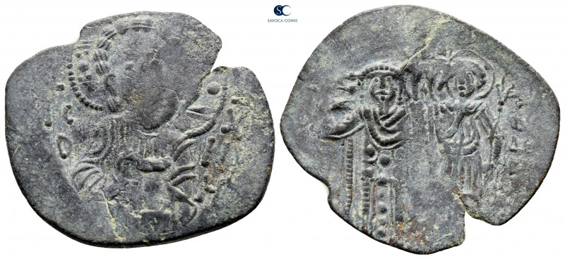 Michael VIII Palaeologus AD 1261-1282. Constantinople
Trachy Æ

29 mm, 2,59 g...