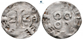 Uncertain Count or Bishop circa AD 1100-1200. Provincial. Melgueil. Denier AR