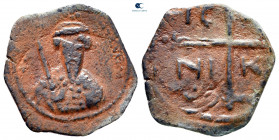 Tancred. As regent AD 1104-1112. From the Tareq Hani collection. Antioch. Follis Æ