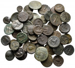 Lot of ca. 53 greek bronze coins / SOLD AS SEEN, NO RETURN!
nearly very fine