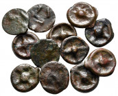 Lot of ca. 12 greek bronze coins / SOLD AS SEEN, NO RETURN!
very fine