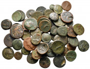 Lot of ca. 60 greek bronze coins / SOLD AS SEEN, NO RETURN!
fine