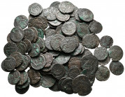Lot of ca. 100 roman bronze coins / SOLD AS SEEN, NO RETURN!
nearly very fine