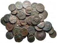 Lot of ca. 50 roman bronze coins / SOLD AS SEEN, NO RETURN!
nearly very fine