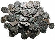 Lot of ca. 90 roman bronze coins / SOLD AS SEEN, NO RETURN!
nearly very fine