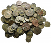 Lot of ca. 110 late roman bronze coins / SOLD AS SEEN, NO RETURN!
fine