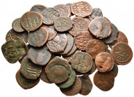 Lot of ca. 50 byzantine bronze coins / SOLD AS SEEN, NO RETURN!
nearly very fine