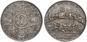 SCHWEIZ. BASEL. Medaillen. Silbermedaille o. J. (um 1640). 6.12 g. Winterstein 97b. Schweizer Medaillen 1134. Sehr selten / Very rare. Fast vorzüglich...