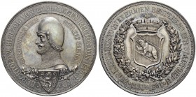 SCHWEIZ. BERN. Medaillen. Silbermedaille 1891. Auf die 700-Jahrfeier der Stadtgründung. Stempel von Ch. Bühler und F. Homberg. 52.26 g. Schweizer Meda...