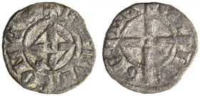 SCHWEIZ. GENF/GENÈVE. Grafen von Genf. Peter, 1371-1394. Obol o. J. (1371-1394). 0.39 g. HMZ 1-306a Sehr selten / Very rare. Sehr schön / Very fine.