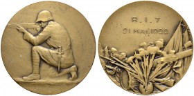 SCHWEIZ. SCHÜTZENTALER, SCHÜTZENMEDAILLEN & SCHÜTZENVARIA. Schützenmedaillen Gesamtschweiz / Diverse Medaillen. Bronzemedaille o. J. R.I.7 21 Mai 1922...