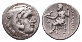 Kingdom of Macedon. Alexander III 'The Great' AR Drachm, circa 323-319 BC. 

Condition: Very Fine




Weight: 4.2 gr
Diameter: 17 mm