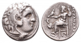 Kingdom of Macedon. Alexander III 'The Great' AR Drachm, circa 323-319 BC. 

Condition: Very Fine




Weight: 4.3 gr
Diameter: 17 mm