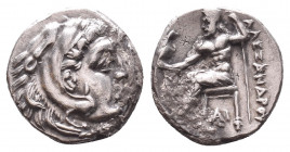 Kingdom of Macedon. Alexander III 'The Great' AR Drachm, circa 323-319 BC. 

Condition: Very Fine




Weight: 4.1 gr
Diameter: 17 mm