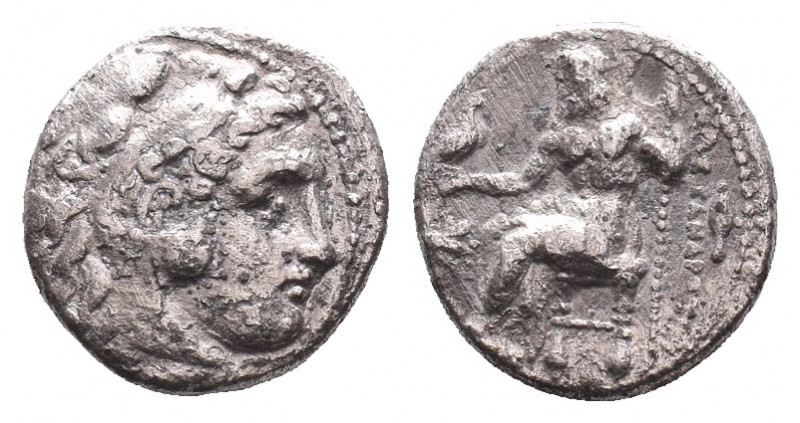 Kingdom of Macedon. Alexander III 'The Great' AR Drachm, circa 323-319 BC. 

C...