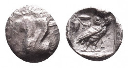 Uncertain Greek Obol, Ca. 350-300 BC. AR

Condition: Very Fine

Weight: 0.67 gr
Diameter: 8 mm