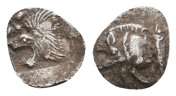 Greek Obol, Ca. 350-300 BC. AR
MYSIA. Kyzikos. Tetartemorion (Circa 450-400 BC)...