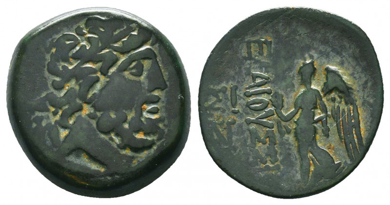 CILICIA. Elaioussa Sebaste. Ae (1st century BC). Obv: Laureate head of Zeus righ...