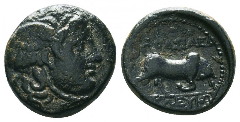 SELEUKID KINGS OF SYRIA. Seleukos I Nikator (312-281 BC). Ae. Sardes.
Obv: Wing...