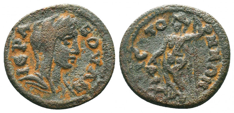 Pseudo-autonomous (Early-mid 3rd century). Ae.

Condition: Very Fine




...