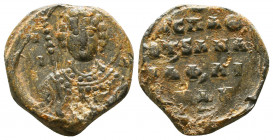 Byzantine Lead Seals, 7th - 13th Centuries

Condition: Very Fine




Weight: 13.0 gr
Diameter: 24 mm