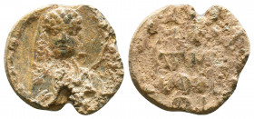 Byzantine Lead Seals, 7th - 13th Centuries

Condition: Very Fine




Weight: 5.4 gr
Diameter: 21 mm