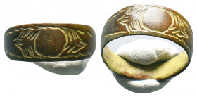 Ancient Roman Bronze Ring , circa 1st - 3rd AD.


Condition: Very Fine




Weight: 2.3 gr
Diameter: 21 mm