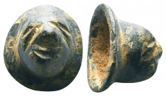 Ancient Roman Phallus. c. 1st-2nd century AD.

Condition: Very Fine




Weight: 16.5 gr
Diameter: 19 mm