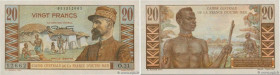 Country : FRENCH EQUATORIAL AFRICA 
Face Value : 20 Francs Émile Gentil  
Date : (1946) 
Period/Province/Bank : Caisse Centrale de la France d'Outre-M...