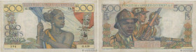 Country : FRENCH WEST AFRICA (1895-1958) 
Face Value : 500 Francs  
Date : 24 novembre 1948 
Period/Province/Bank : Banque de l'Afrique Occidentale 
C...