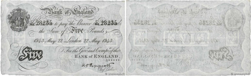 Country : ENGLAND 
Face Value : 5 Pounds  
Date : 22 mai 1943 
Period/Province/B...