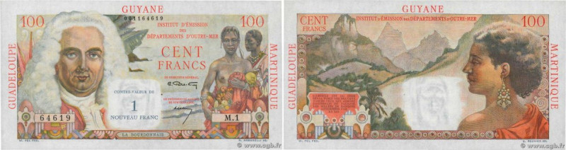 Country : FRENCH ANTILLES 
Face Value : 1 NF sur 100 Francs La Bourdonnais  
Dat...