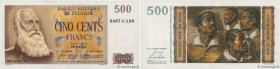 Country : BELGIUM 
Face Value : 500 Francs  
Date : 30 avril 1958 
Period/Province/Bank : Banque Nationale de Belgique 
Catalogue reference : P.130a 
...