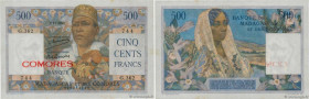 Country : COMOROS 
Face Value : 500 Francs  
Date : 09 octobre 1952 
Period/Province/Bank : Banque de Madagascar et des Comores 
Catalogue reference :...