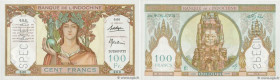 Country : DJIBOUTI 
Face Value : 100 Francs Spécimen 
Date : (1931) 
Period/Province/Bank : Banque de l'Indochine 
Catalogue reference : P.8s 
Additio...
