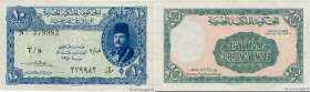 Country : EGYPT 
Face Value : 10 Piastres  
Date : (1940) 
Period/Province/Bank : Egyptian Currency Note 
Catalogue reference : P.168b 
Alphabet - sig...