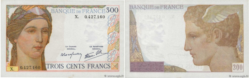 Country : FRANCE 
Face Value : 300 Francs  
Date : (09 février 1939) 
Period/Pro...