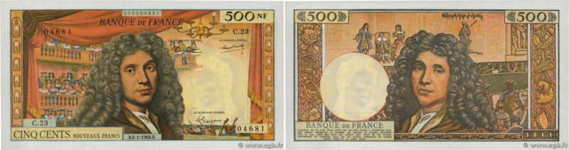 Country : FRANCE 
Face Value : 500 Nouveaux Francs MOLIÈRE  
Date : 06 janvier 1...