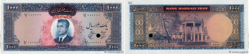 Country : IRAN 
Face Value : 1000 Rials Essai 
Date : (1962) 
Period/Province/Ba...