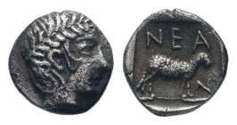 TROAS.Neandreia. Circa 400 BC. AR Obol. Laureate head of Apollo right / NEA, Ram standing right. BMC 2 ; SNG Aulock 7628.Good very fine.

Weight : 0.6...