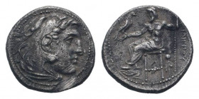 KINGS of MACEDON.Philip III. 323-280 BC. AR Drachm.

Weight : 4.1 gr

Diameter : 17 mm