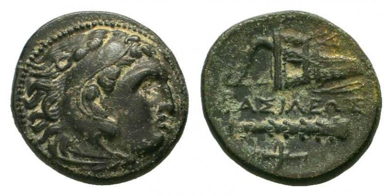 KINGS of MACEDON. Alexander III. 336-323 BC. Uncertain mint in western Asia.AE B...