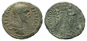 PHRYGIA.Aezanis.Trebonianus Gallus.251-253 AD.AE Bronze.ΑΥΤ Κ Γ ΔƐΙΒ ΤΡƐΒ ΓΑΛΛΟϹ, laureate, draped and cuirassed bust of Gallus, right / ΑΙΖΑΝƐΙΤΩΝ ƐΠ...