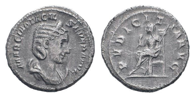 OTACILIA SEVERA. 244-249 AD.Rome mint.AR Antoninianus. MARCIA OTACIL SEVERA AVG,...