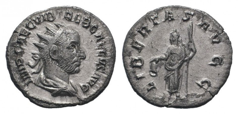TREBONIANUS GALLUS.251-253 AD.Rome mint.AR Antoninianus.IMP CAE C VIB TREB GALLV...