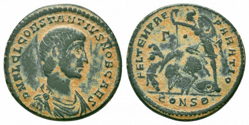 CONSTANTIUS II.337-361 AD.Constantinople Mint.AE Follis.D N FL CL CONSTANTIVS NO...