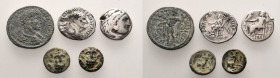 5 Ancient coins.SOLD AS SEEN. NO RETURN.