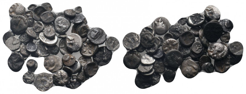 58 Ancient coins.SOLD AS SEEN. NO RETURN.