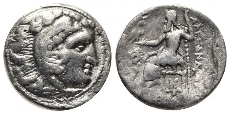 IONIA, Kolophon. Circa 301-297 BC. AR Drachm (17,5mm, 4.05 g). With the name and...