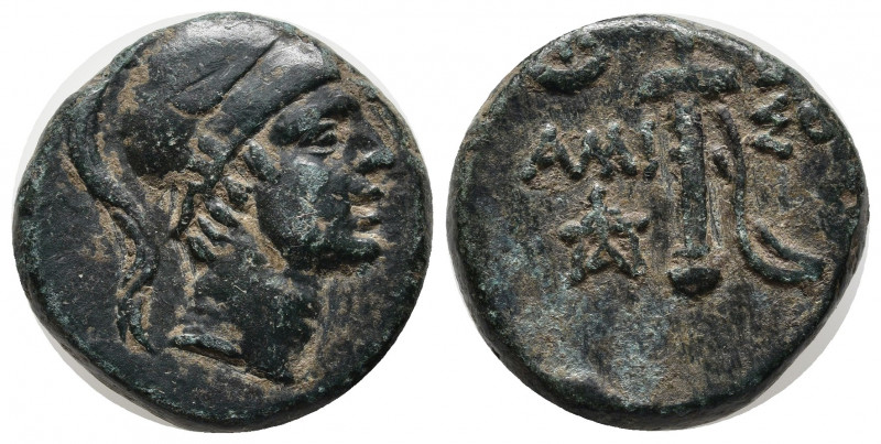 PONTOS. Amisos. Ae (Circa 111-105 or 95-90 BC). Struck under Mithradates VI Eupa...